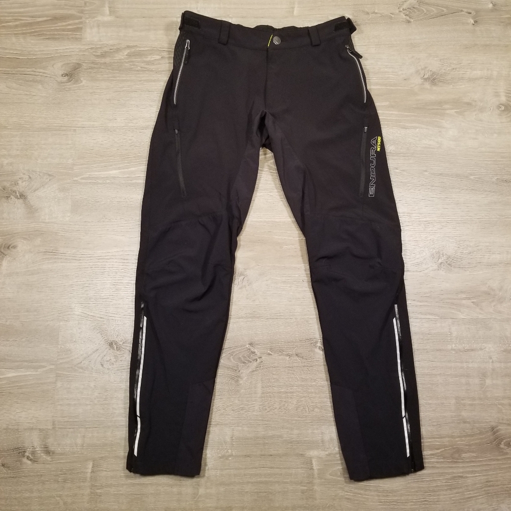 Endura MT500 Spray Trouser Pants Womens Large Waterproof Cycling Black Stretch